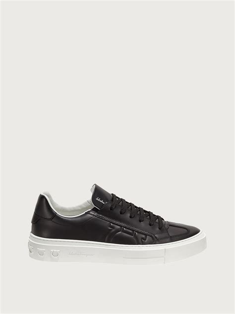 fake ferragamo sneakers|Ferragamo sneakers gancini.